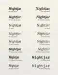 The open-source weights of the PT font series.