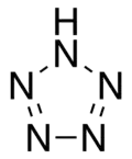 Kekulé, skeletal formula of pentazole