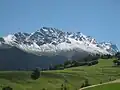 Piz Arlos, Piz Arblatsch and Piz Forbesch