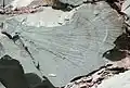 Detail of plumose fracture.