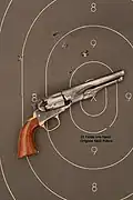 Original Pocket Police fired from 23 yards