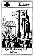 Nathaniel Reading in Pillory