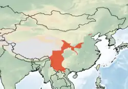Map of range