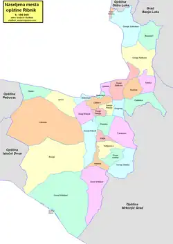 Location of Ribnik