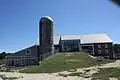 Barn upper ramp and Silo