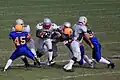 Rifles 9 Hilltops 43 on September 19, 2012