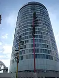 The Rotunda 6 August 2008, completed refurbishment with many apartments occupied or up for rental.