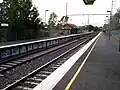 South-east-bound view from Platform 2, October 2005
