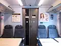 Refurbished first-class interior in 2020