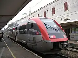 A TER Bourgogne set at Saincaize