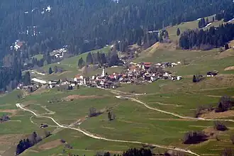 Sarn from the air