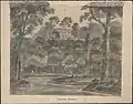 Sketch of Castle Frank by Elizabeth Simcoe, 1796