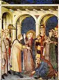 Investiture of St. Martin as Knight