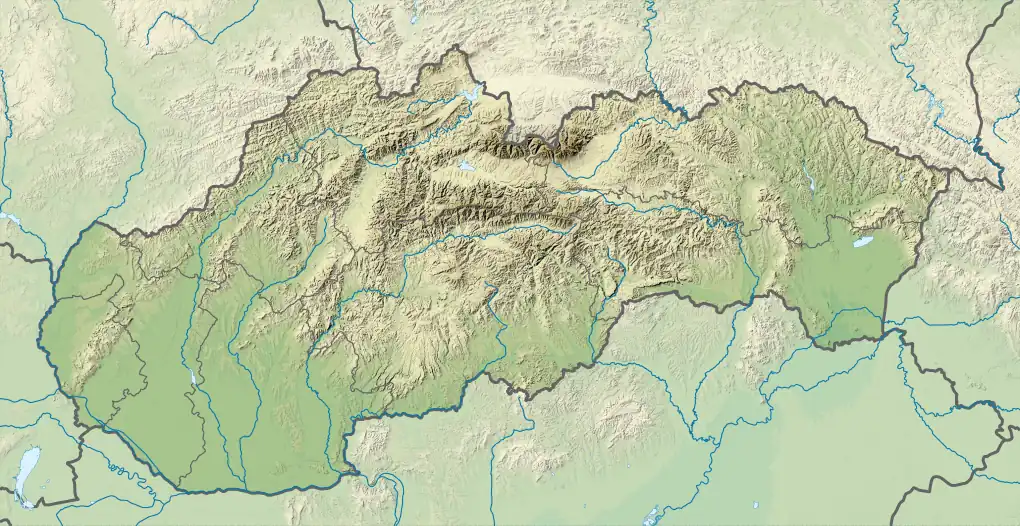 Dravce is located in Slovakia