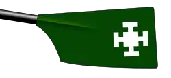 Image showing the rowing club's blade colours