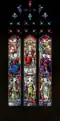 Window and glass at St Peter's Church Staines by George and Edward Fellowes Prynne