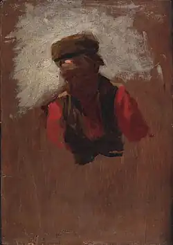G-182. Study of a Groom (1879), Philadelphia Museum of Art.