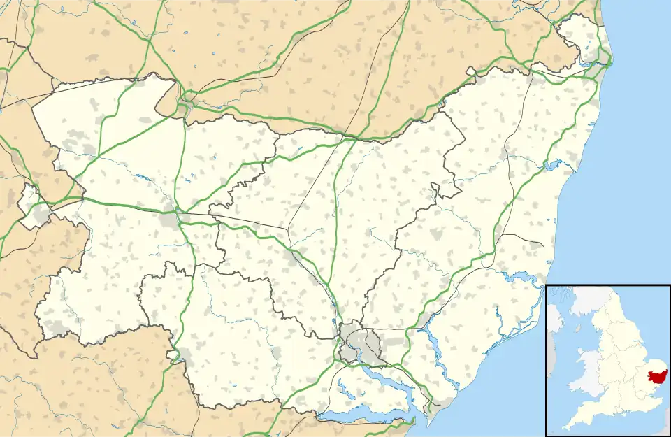 Ballingdon is located in Suffolk