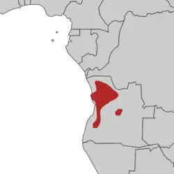 Map of range