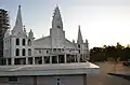 Eastern side of the Temple under construction