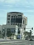 From the road