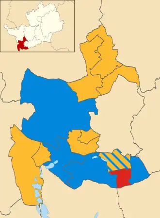 2014 results map