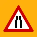 Κ-5 Road narrows
