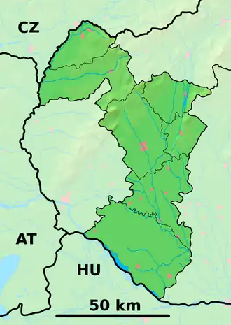 Šintava is located in Trnava Region