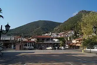 Central square of Troezen