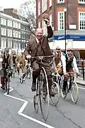 In 2013, the ride went through Fitzrovia to Marylebone