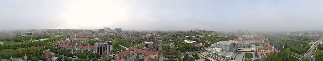 The campus of the University of Chicago