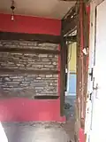 Lobby entrance to Upper Pengelli Farmhouse
