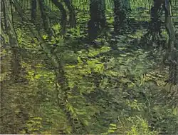 Undergrowth with Ivy July 1889 Van Gogh Museum, Amsterdam (F745)