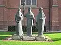 Abbot Gerbert Castus Monument at St. Vitus Church, Visbek