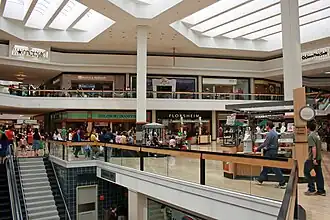 View from the lower level