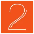 Yle TV2's tenth and previous logo used from May 2007 to 4 March 2012