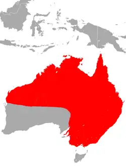 Map of range